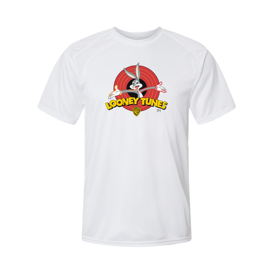 Youth Kids Looney Tunes Warner Brothers Cartoon Performance T-Shirt