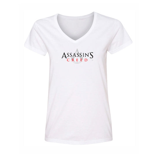 Women's Assassins Creed Game V-Neck T-Shirt