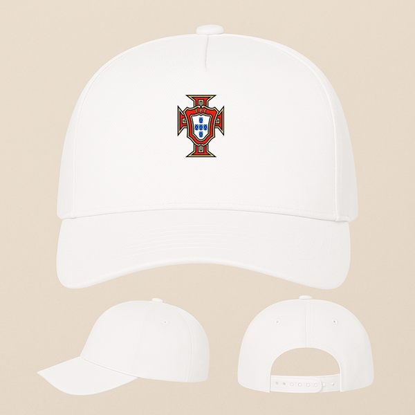 Portugal National Soccer Team Five Panel Twill Snapback Cap