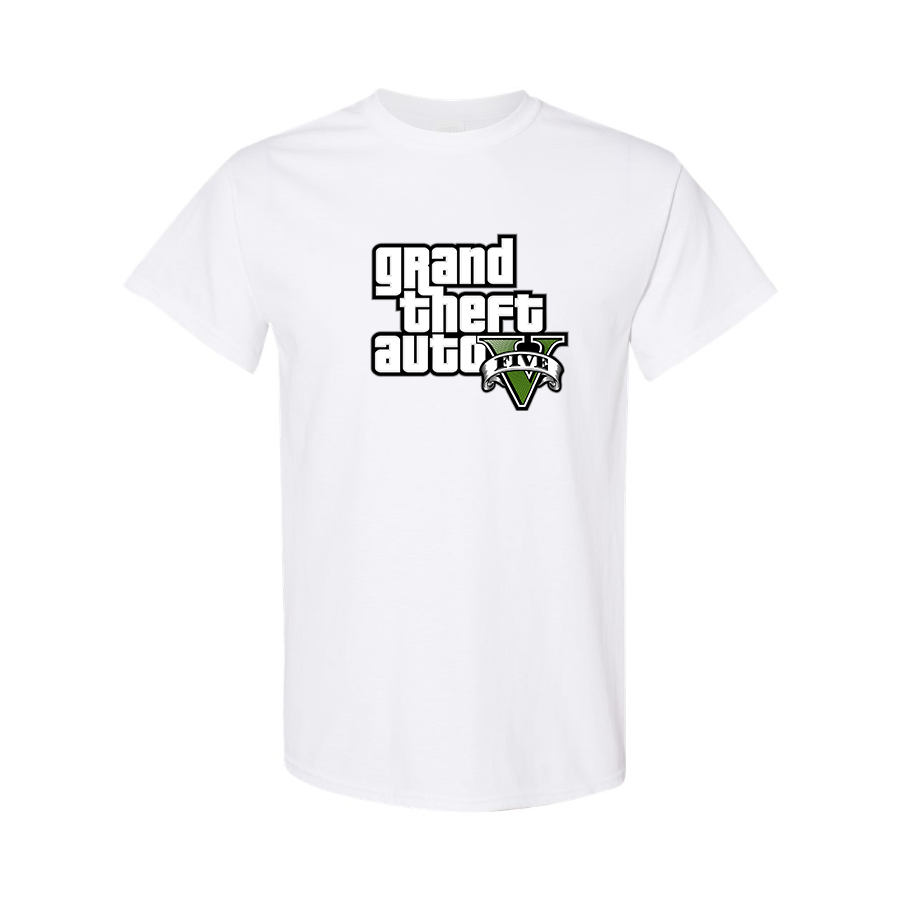 Men's GTA 5 Grand Theft Auto V Cotton T-Shirt Game