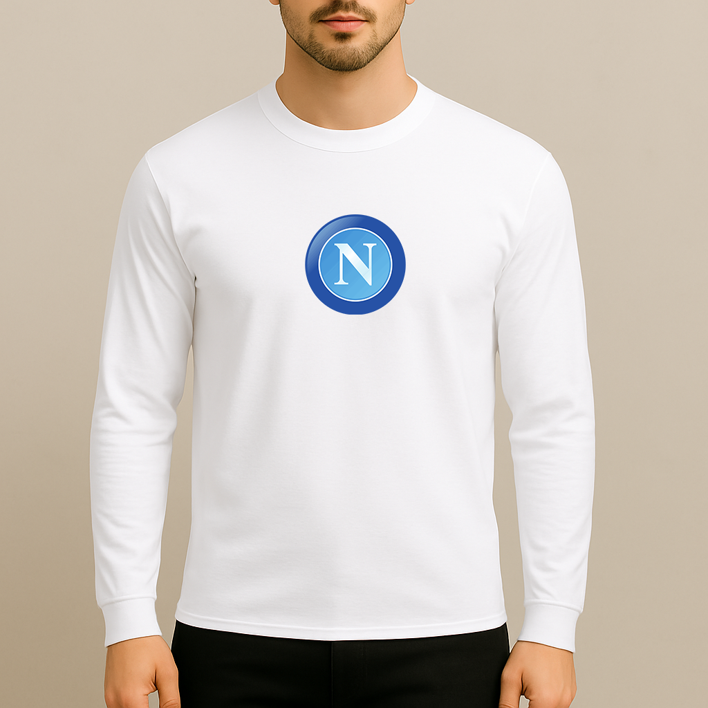 Men's Napoli FC Long Sleeve T-Shirt