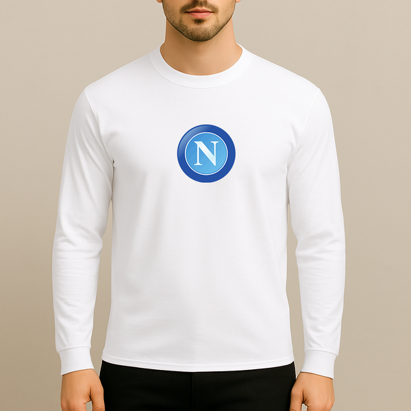 Men's Napoli FC Long Sleeve T-Shirt