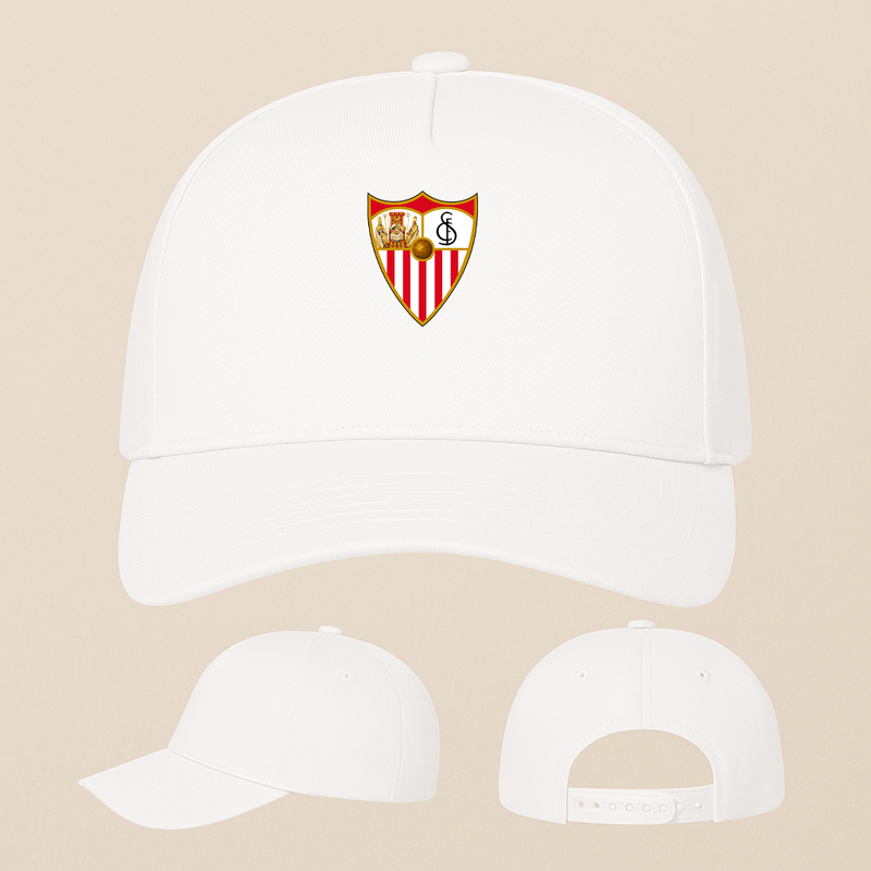 Sevilla FC Five Panel Twill Snapback Cap