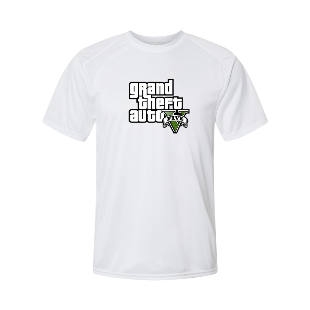 Men's GTA 5 Grand Theft Auto V Performance T-Shirt Game