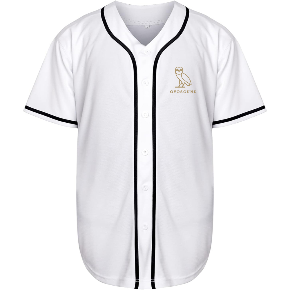 Men's Ovosound Drake Music Baseball Jersey