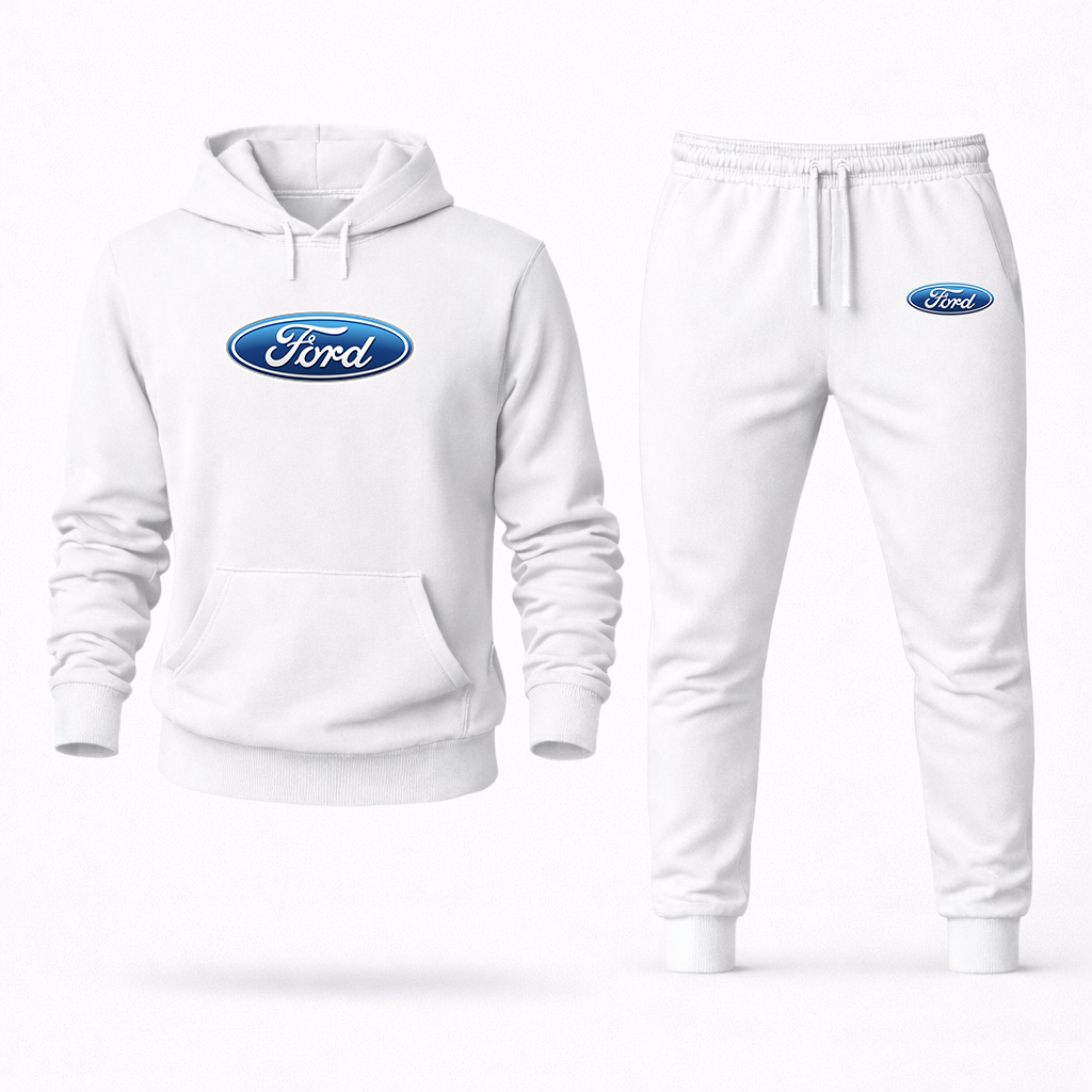 Men's Ford Car Hoodie Joggers Set