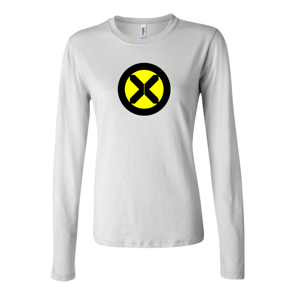 Women's X-Men Marvel Comics Superhero Long Sleeve T-Shirt