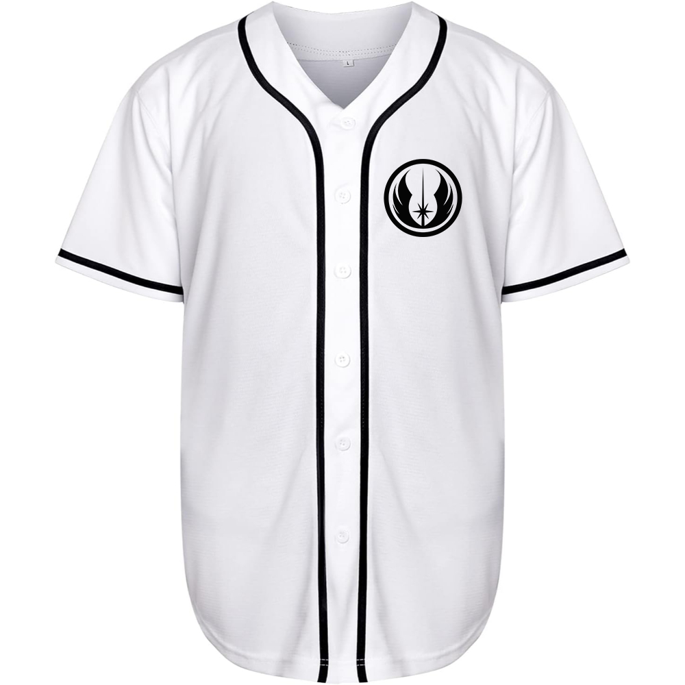 Men's Jedi Star Wars Movie Baseball Jersey