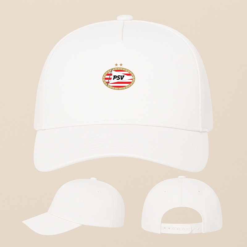 PSV Eindhoven FC Five Panel Twill Snapback Cap