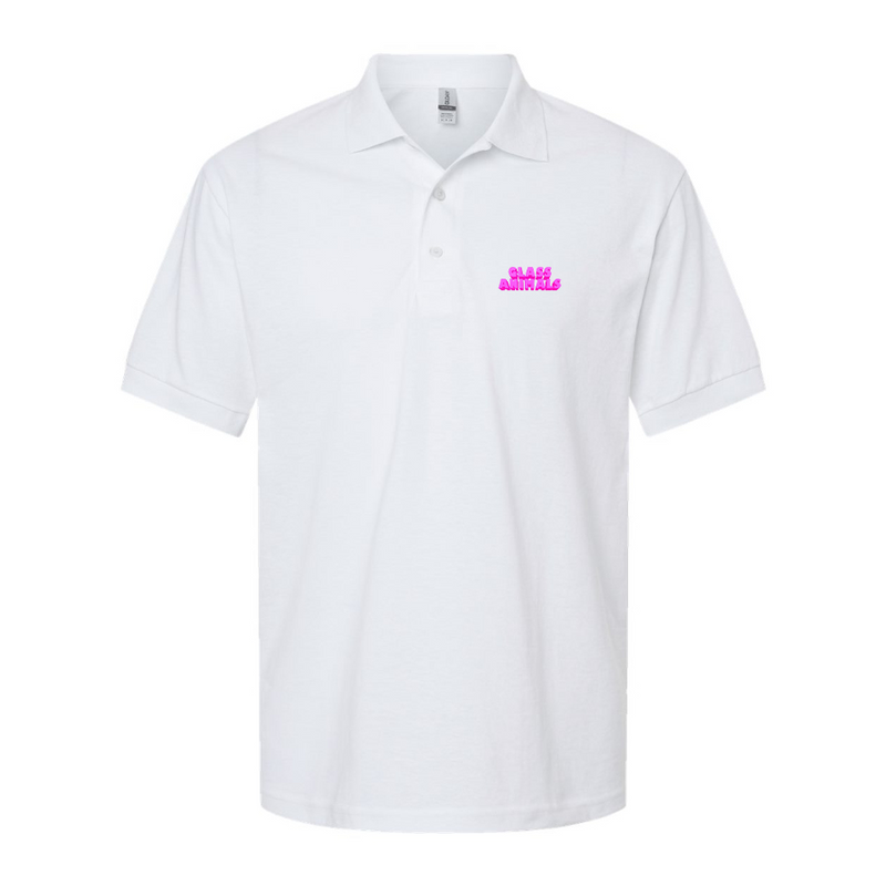 Men's Glass Animals Logo Dry Blend Polo