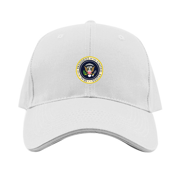 USA President Seal Logo  Dad Baseball Cap Hat