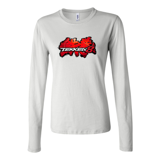 Women's Tekken 8 Game PS5 Long Sleeve T-Shirt