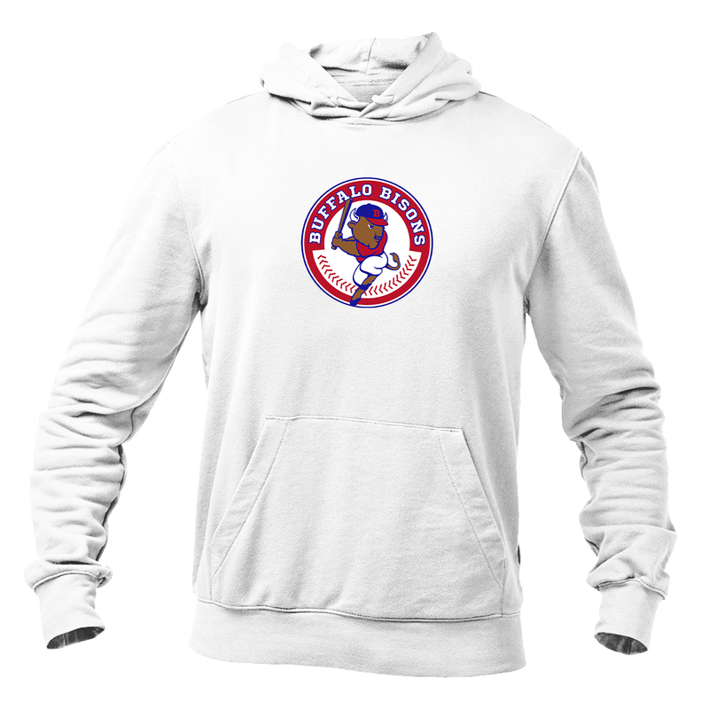 Men's Buffalo Bisons Logo Pullover Hoodie