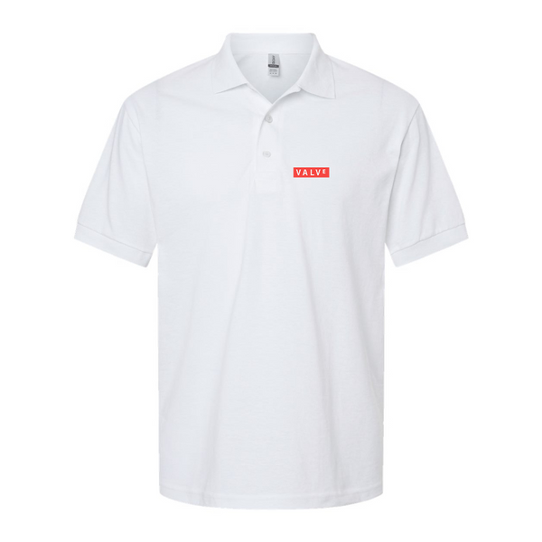 Men's Valve Banner Logo Dry Blend Polo