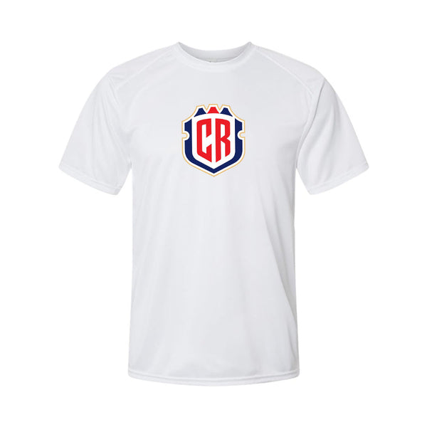 Men's Costa Rica National Soccer Team Polyester T-Shirt