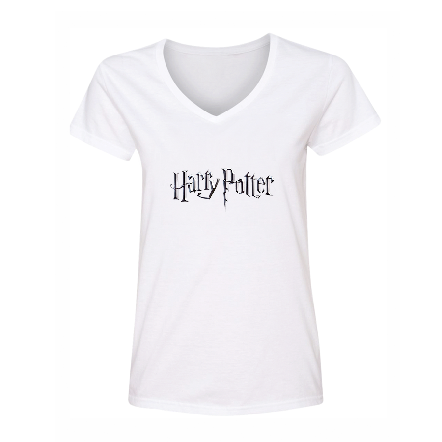 Women's Harry Potter Movie V-Neck T-Shirt