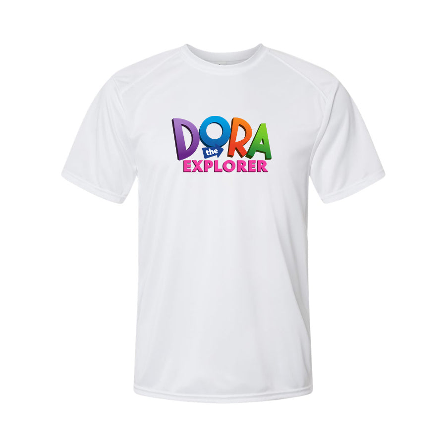 Youth Kids Dora The Explorer Cartoon Performance T-Shirt