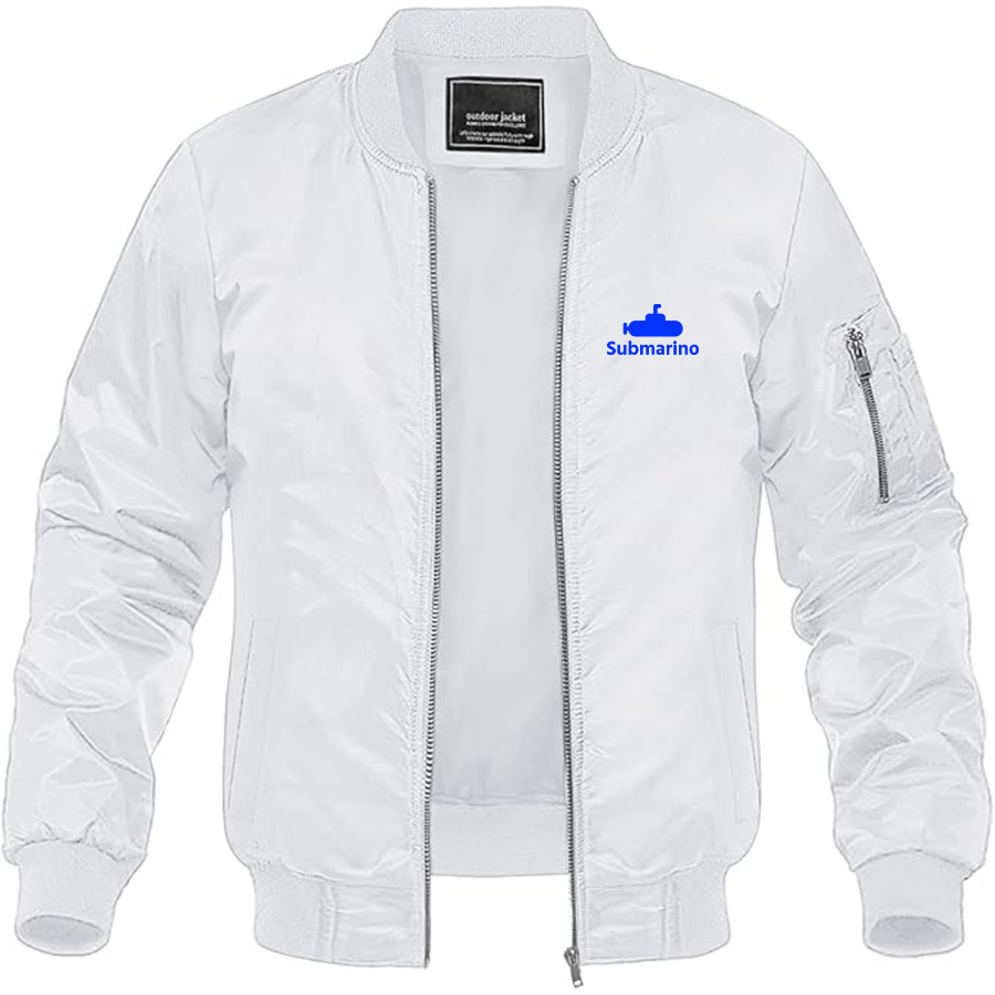 Men's Submarino Logo Lightweight Bomber Jacket