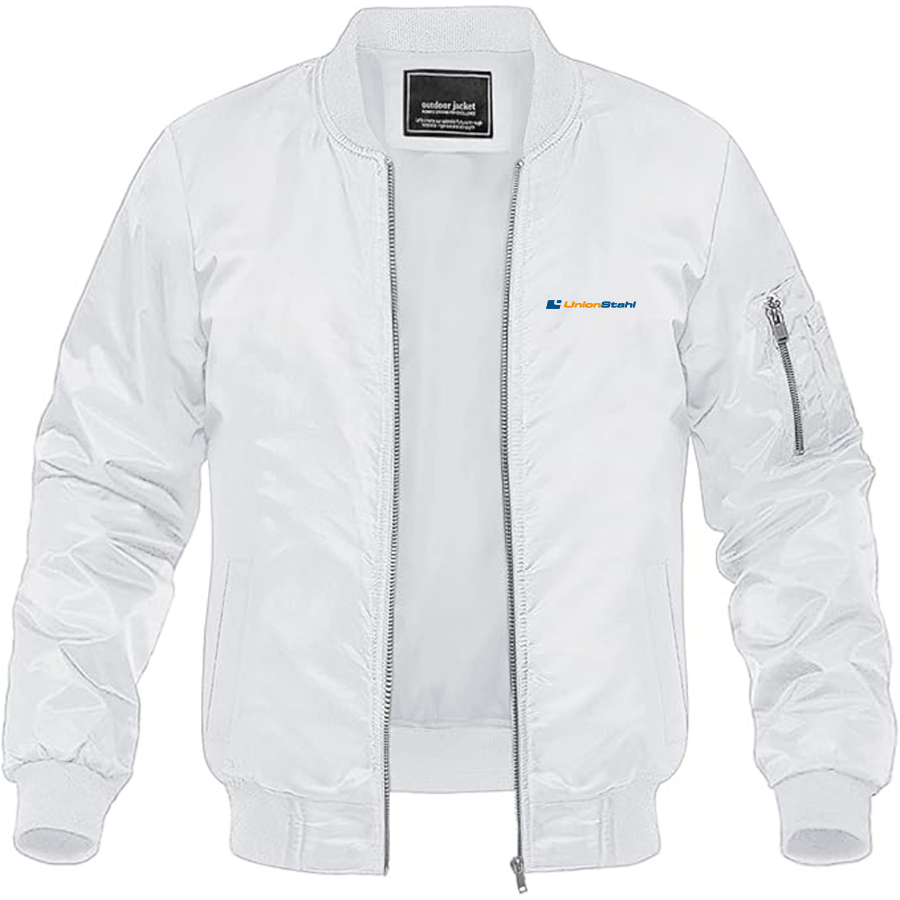 Men's UnionStahl Logo Lightweight Bomber Jacket