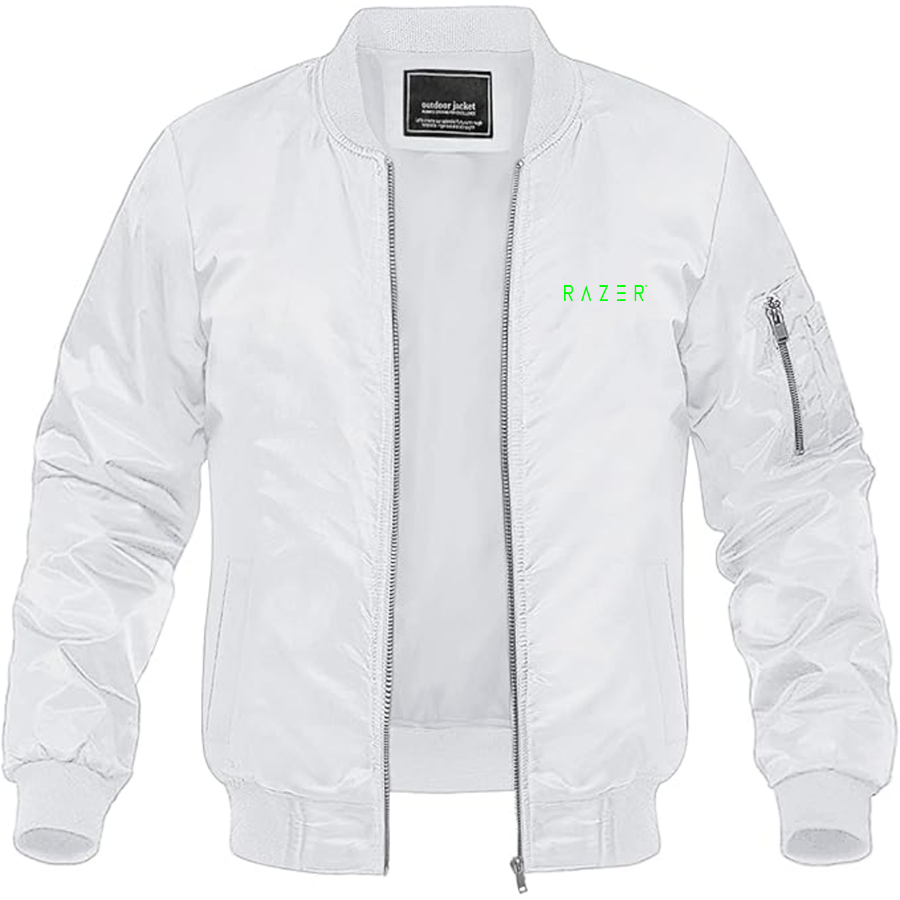 Men's Raze Logo Lightweight Bomber Jacket
