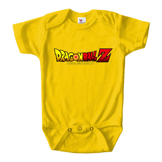 Dragon Ball Z Cartoon Title Baby Romper Onesie