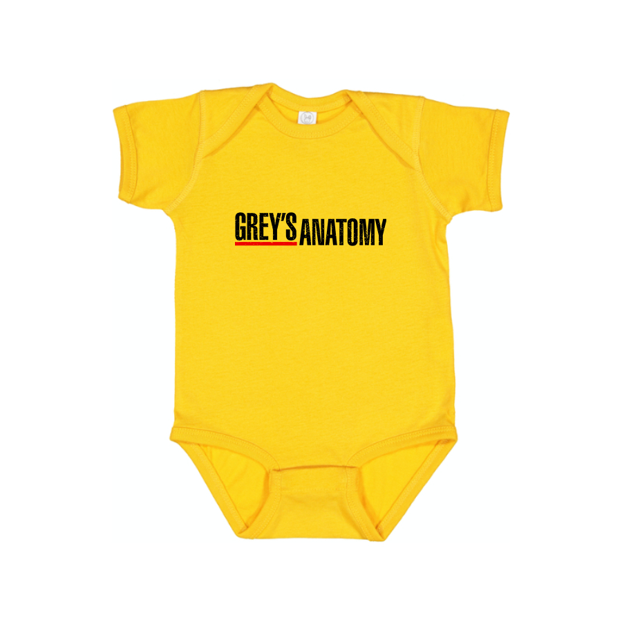 Grey's Anatomy Show Baby Romper Onesie