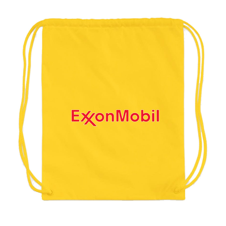 Exxon Mobil Gas  Station Drawstring Bag