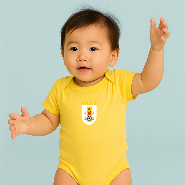 Uruguay National Soccer Team Baby Romper Onesie