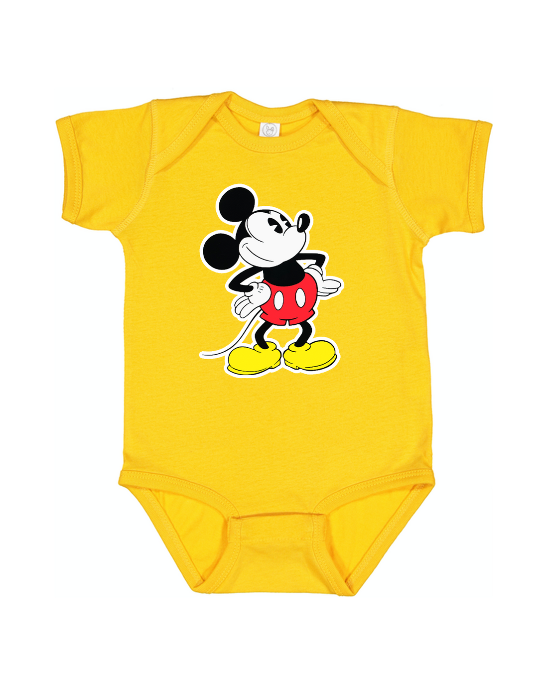 Mickey Mouse Cartoon Baby Romper Onesie