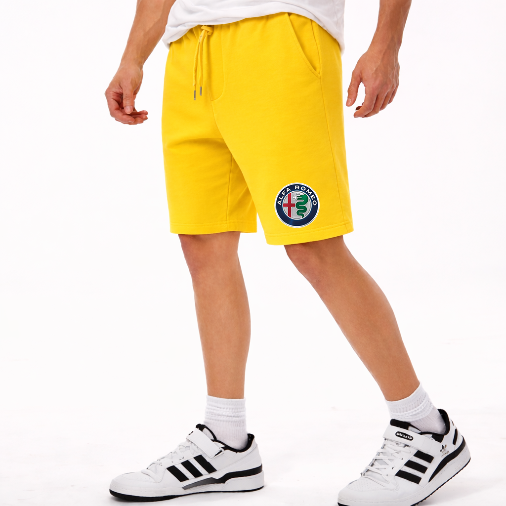 Men's Alfa Romeo Car Athletic Fleece Shorts