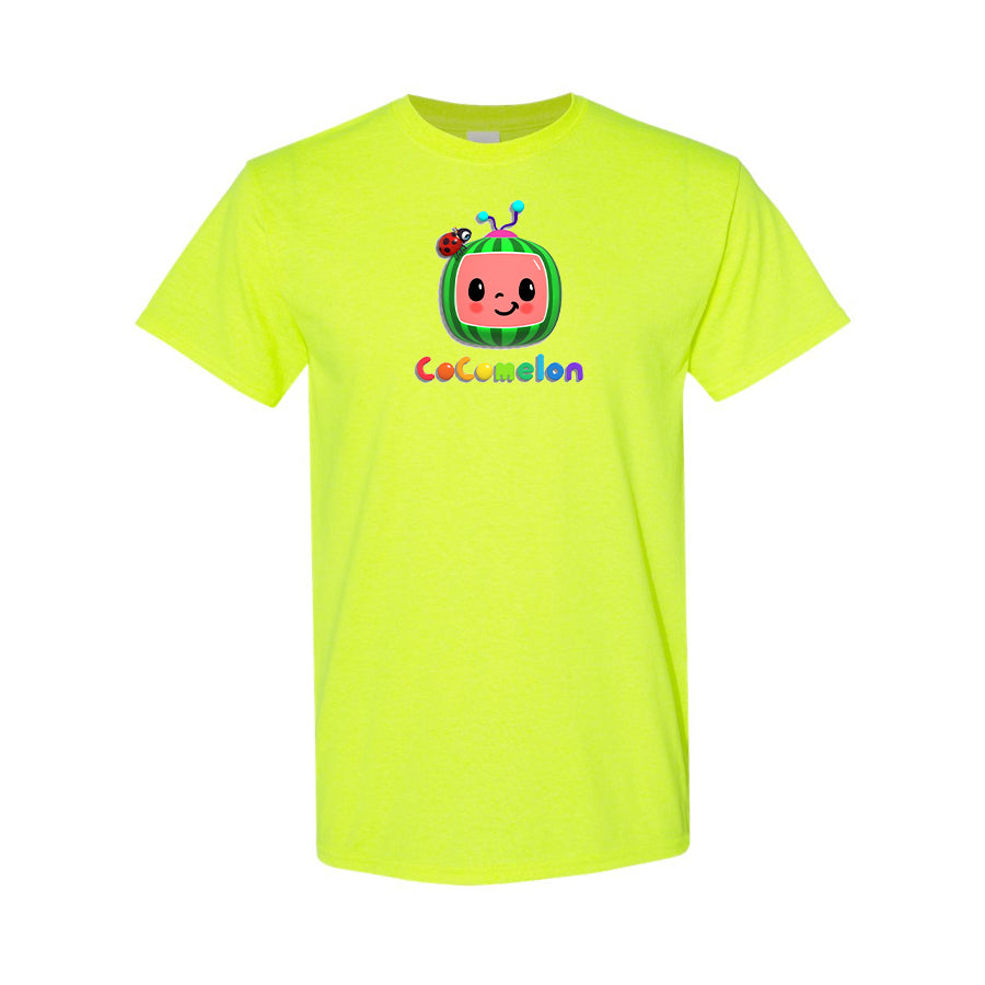 Men's Cocomelon Cartoon Cotton T-Shirt