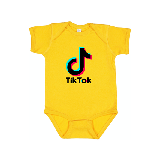 TikTok Social Baby Romper Onesie