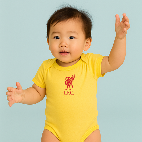 Baby Liverpool L.F.C. Soccer Romper Onesie