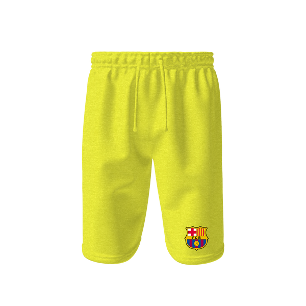 Men's F.C. Barcelona Soccer Athletic Fleece Shorts
