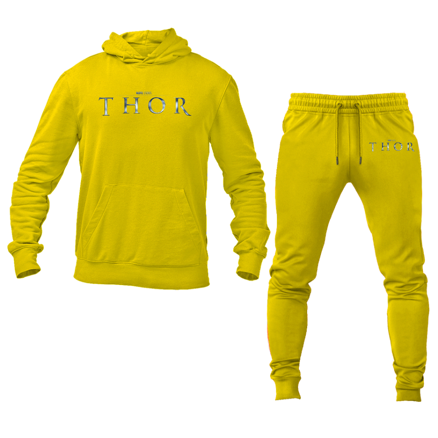 Men's Thor Marvel Superhero Hoodie Joggers Set