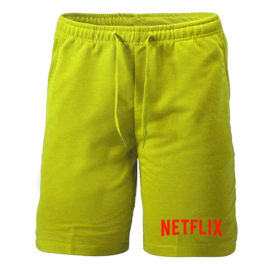 Men's Netflix Movie Show Athletic Fleece Shorts