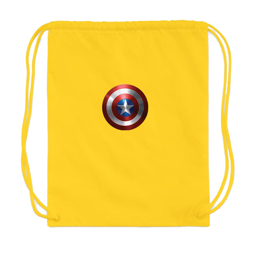 Captain America Superhero  Drawstring Bag