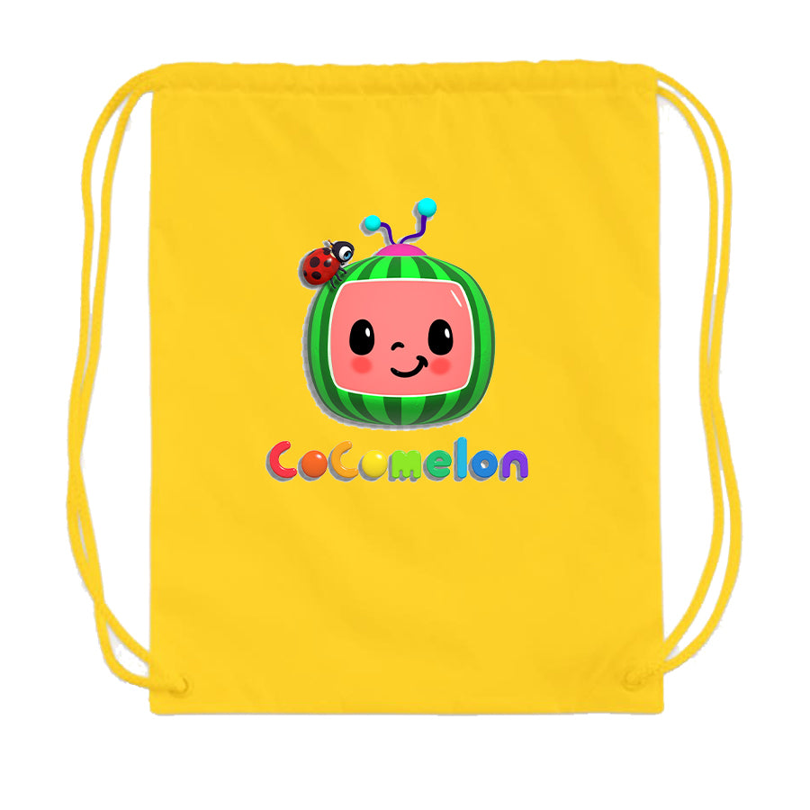 Cocomelon Cartoon Drawstring Bag