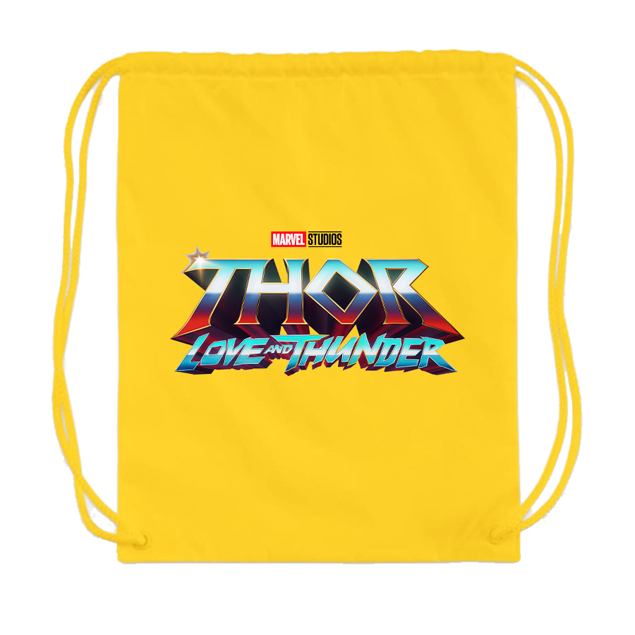 Thor Love & Thunder Superhero Drawstring Bag