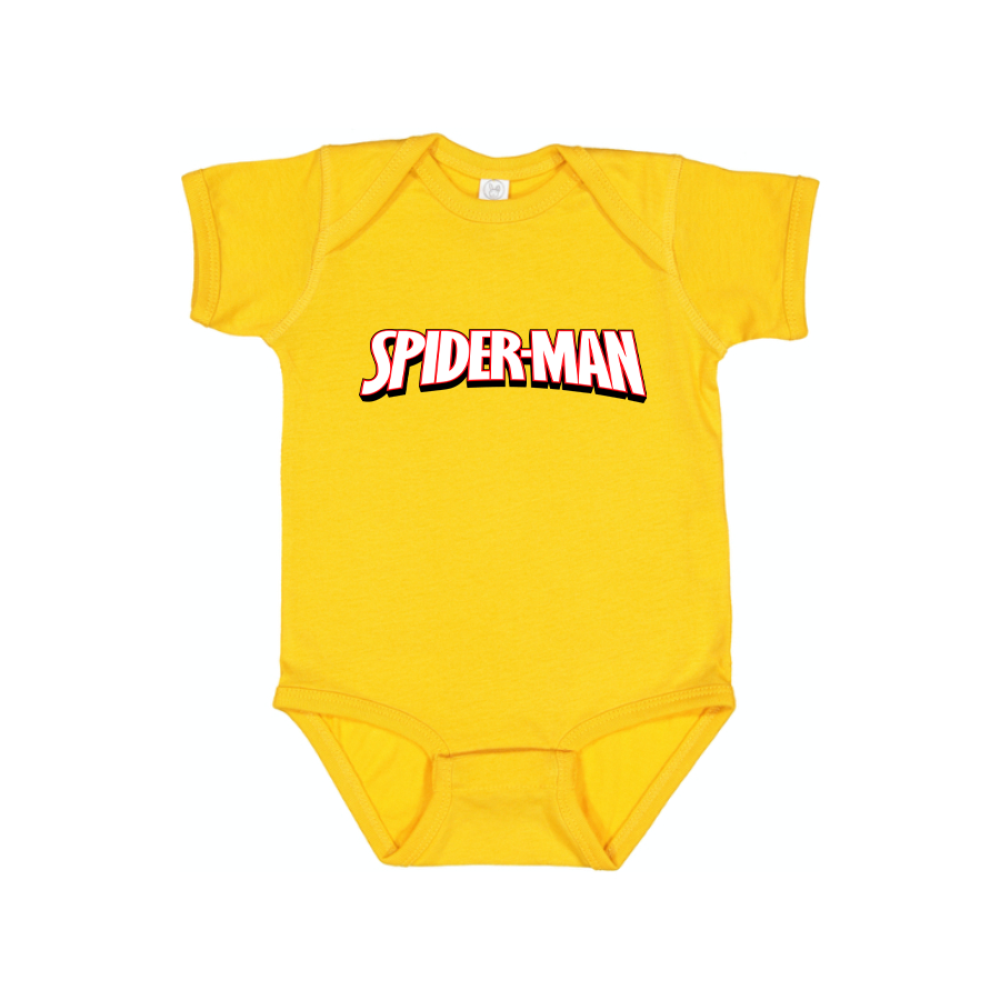 Spider-Man Marvel Comics Superhero Baby Romper Onesie