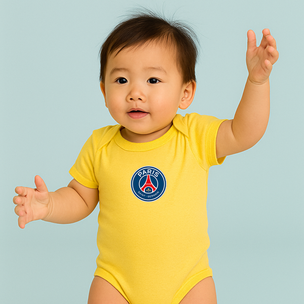 Paris Saint-Germain Soccer Romper Onesie