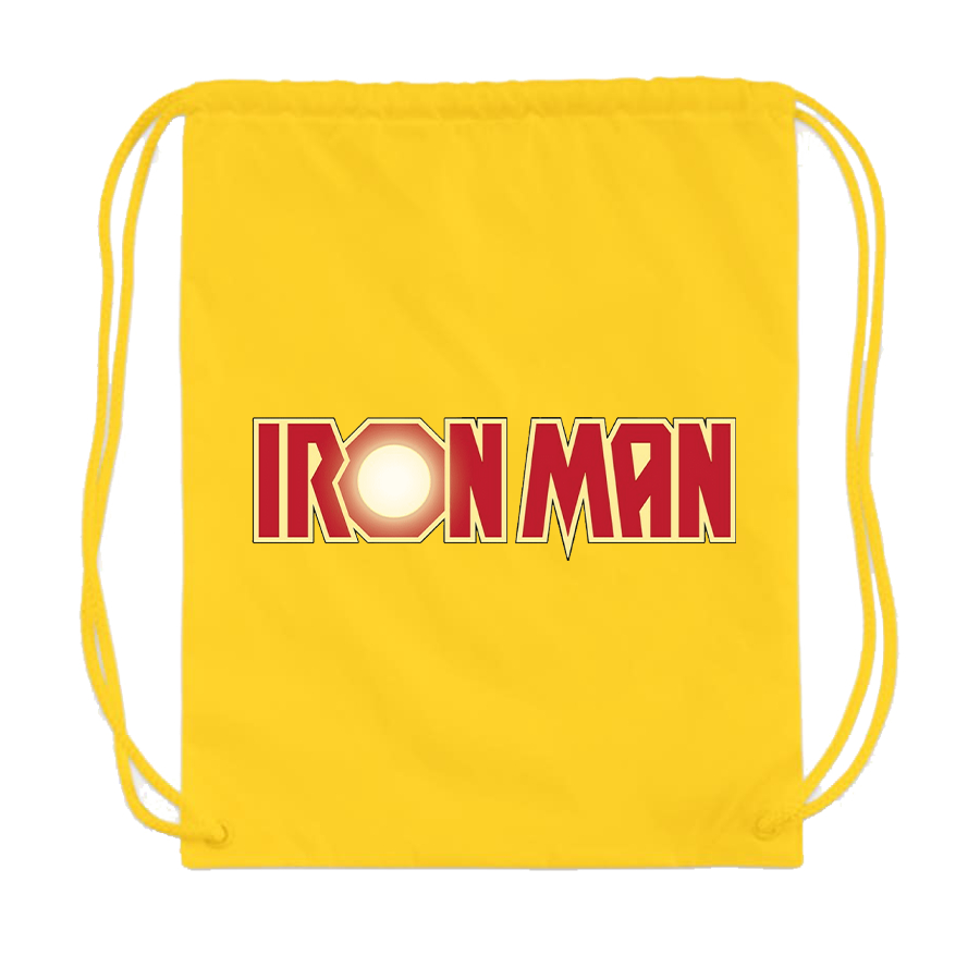 Iron Man Marvel Superhero Drawstring Bag