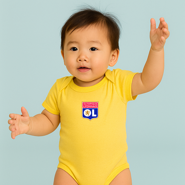 Olympique Lyonnais FC Baby Romper Onesie