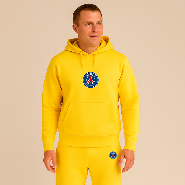 Men’s Paris-Saint Germain Soccer Logo Hoodie Joggers Set