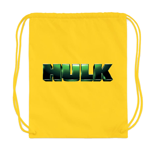 The Hulk Marvel Superhero Drawstring Bag