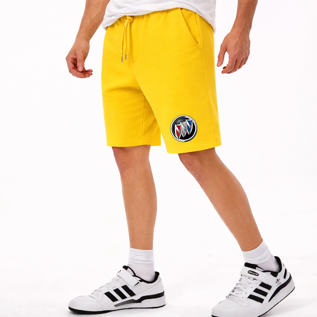 Men's  Buick Motorsports Car Athletic Fleece Shorts