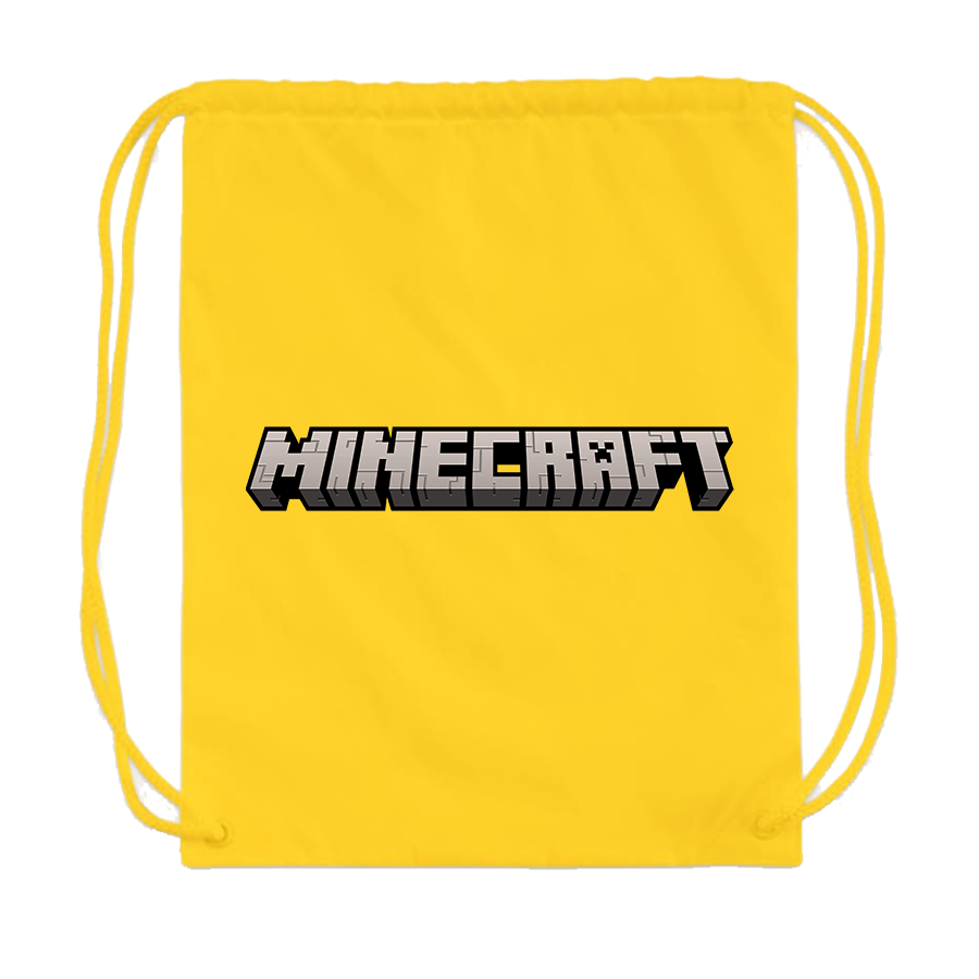 Minecraft Game Drawstring Bag