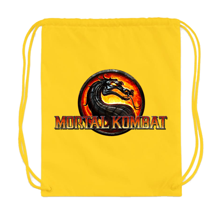 Mortal Kombat Game Drawstring Bag