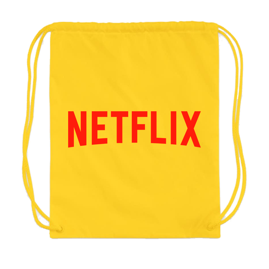 Netflix Movie Show Drawstring Bag